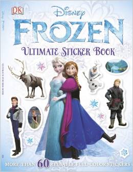frozen sticker book