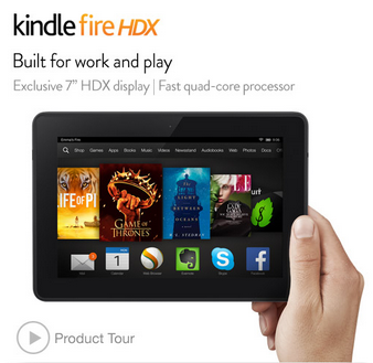 Best Kindle Fire HDX 7" Tablet 12/8/14