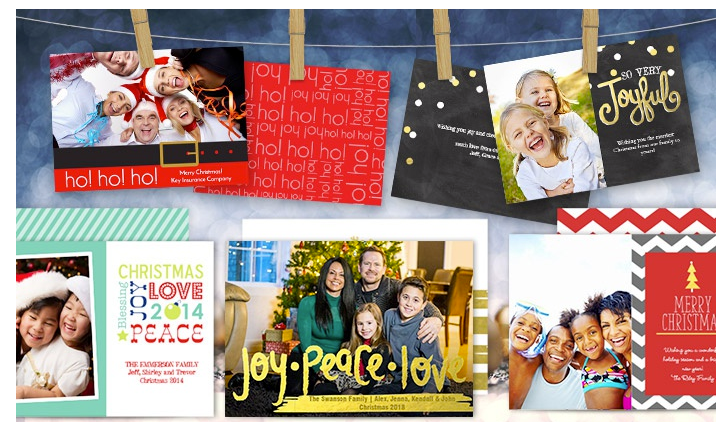 Christmas Card Deal at Staples