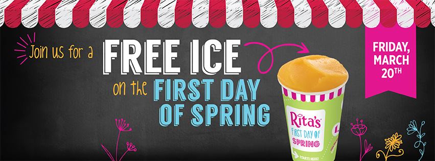 Free Rita's Italian Ice Spring 2015