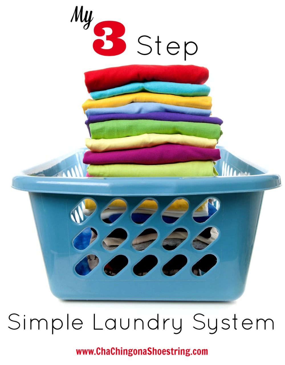 My 3 Step Simple Laundry System