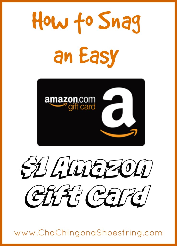 How to Earn an Easy $1 Amazon Gift Card!