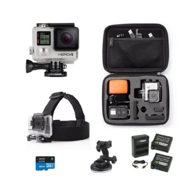 Cyber Monday Deal on a GoPro Hero 4 Bundle 2015