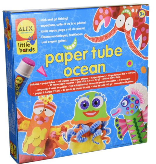 ALEX Toys Little Hands Paper Tube Ocean