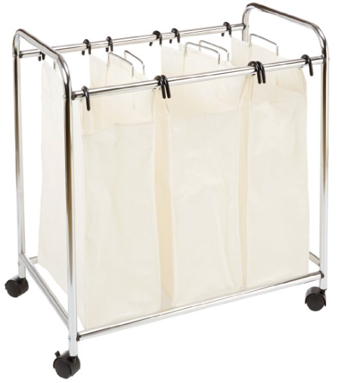 AmazonBasics 3-Bag Laundry Sorter