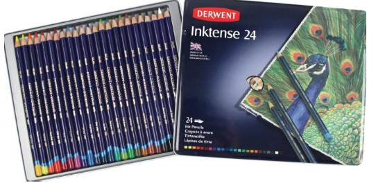 Derwent 24-Pack Watercolor Drawing Pencils