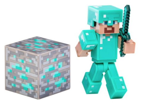 Minecraft Diamond Steve Action Figure