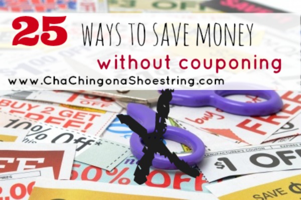 How to Save Money Without Couponing
