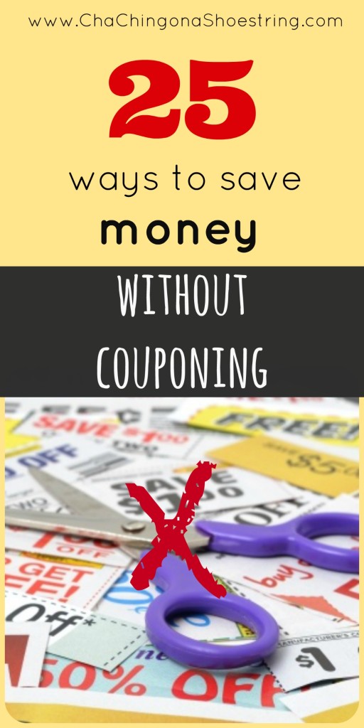 How to Save Money without Coupons