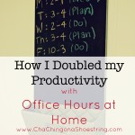 How I Doubled My Productivity with Office Hours at Home
