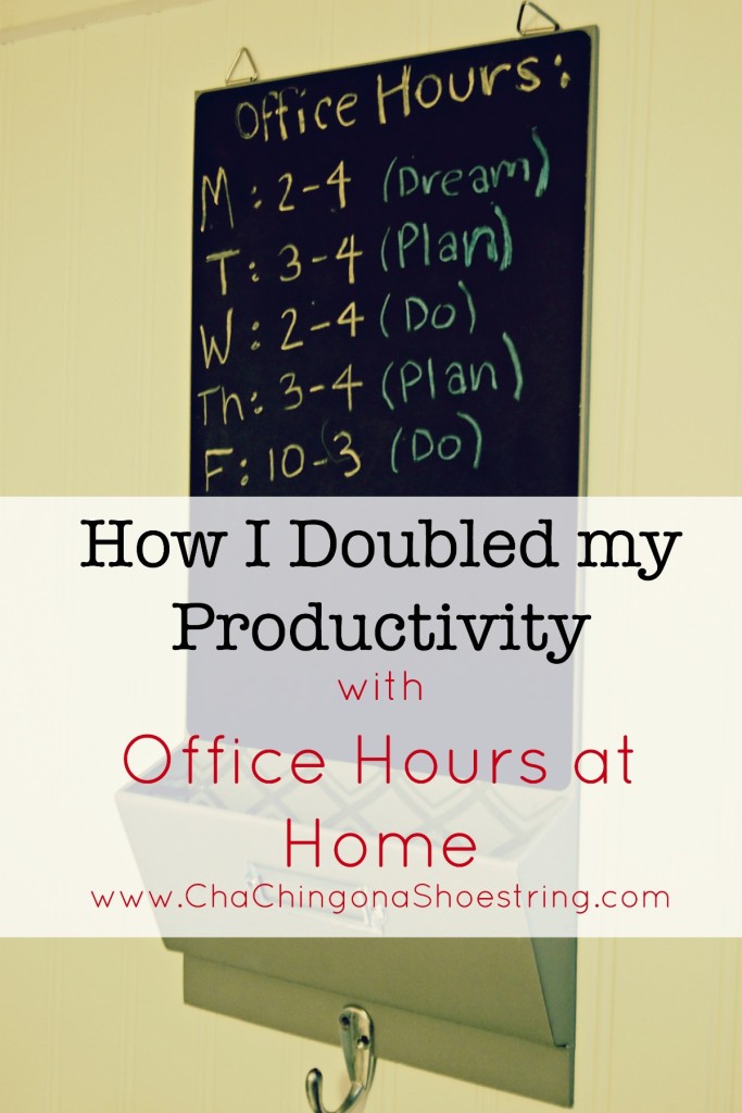 How I Doubled My Productivity with Office Hours at Home