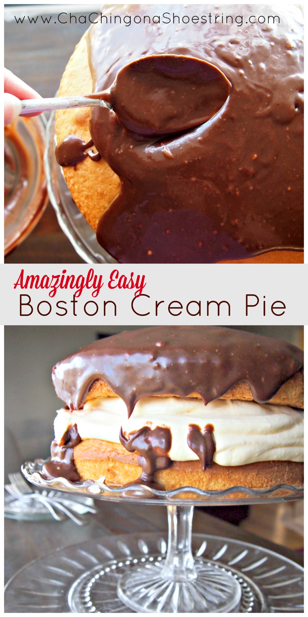 The best Boston Cream Pie Recipe