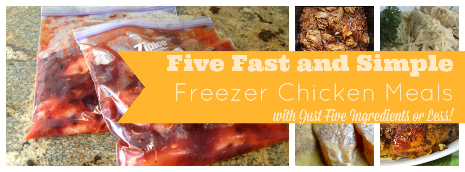 Five Fast and Simple Freezer Chicken Meals with Just Five Ingredients ...