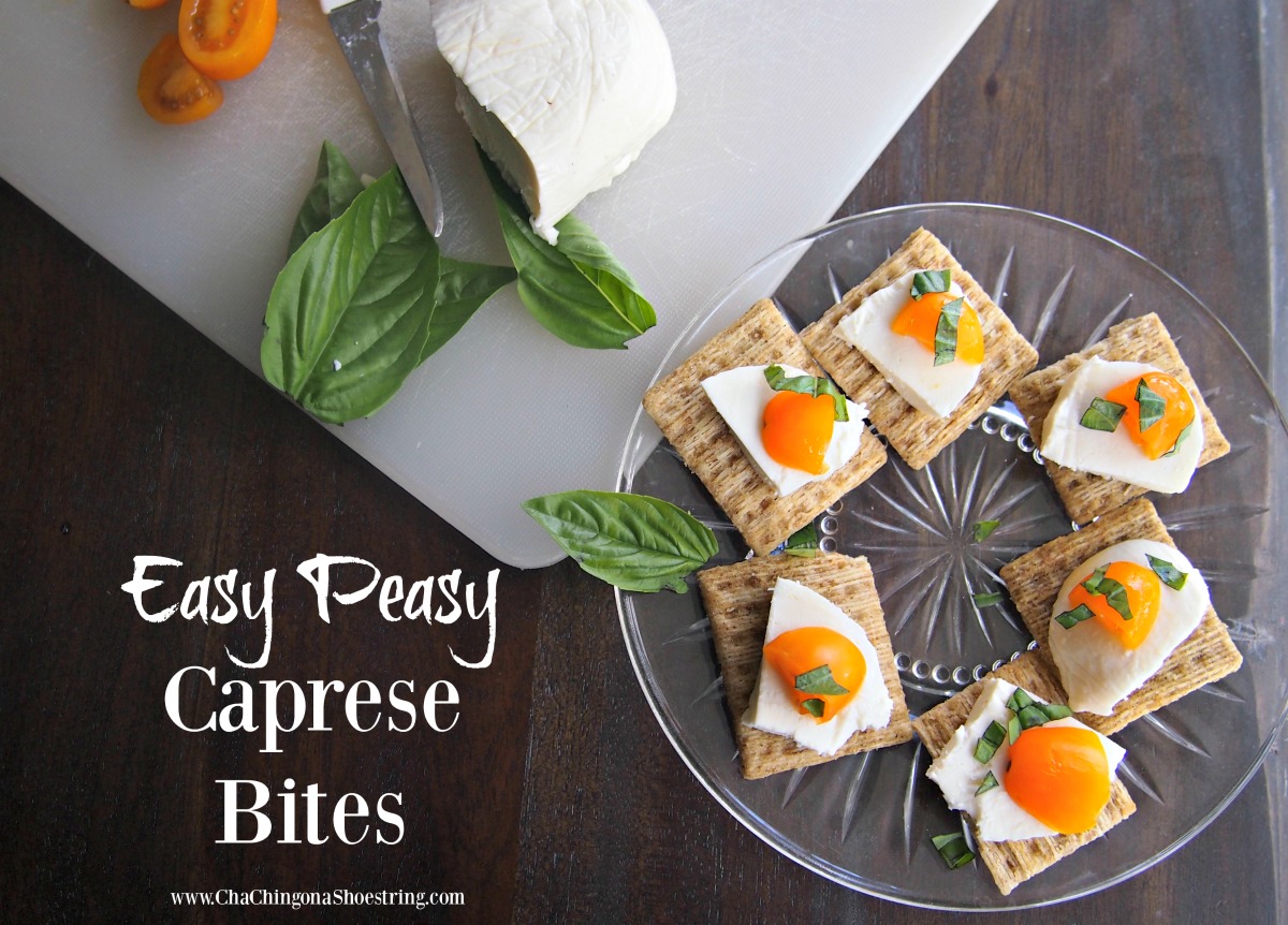 Easy Peasy Caprese Bites