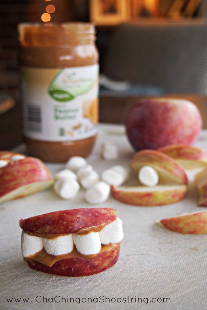 Apple Peanut Butter Lips