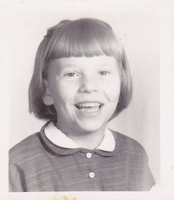 My third-grade picture that my dad carried in his wallet.