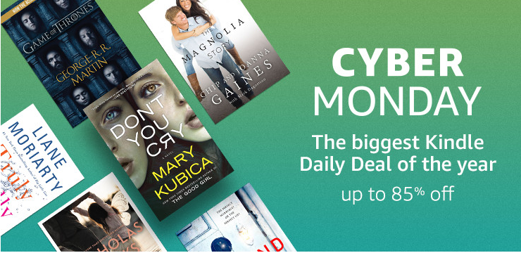 Kindle Books Cyber Monday Deal 2016