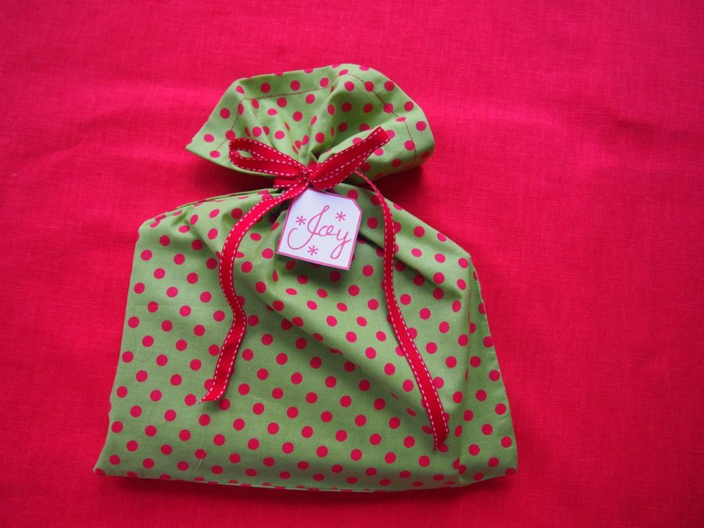 Handmade Christmas Bag Tag