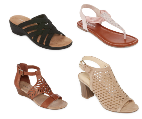 JCPenney: Women’s Sandals Buy One, Get Two FREE - Cha-Ching on a ...
