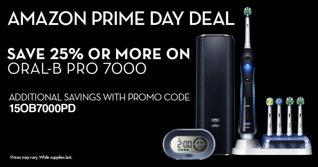 Amazon Prime Day Oral B Deal