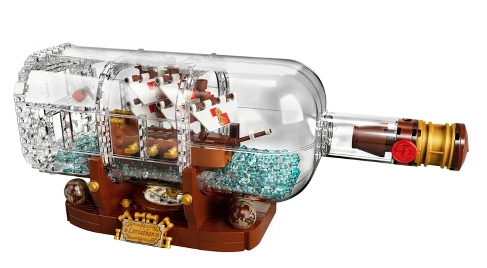 Lego ideas ship in a clearance bottle target