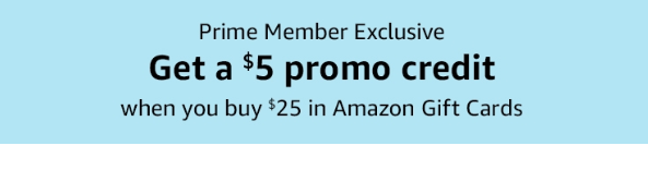 Amazon Prime Day 2019 $5 Credit