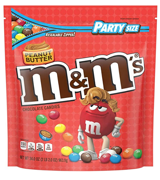 Amazon: M&M'S Peanut Butter Candy Party Size for $6.14 - Shipped! - Cha ...